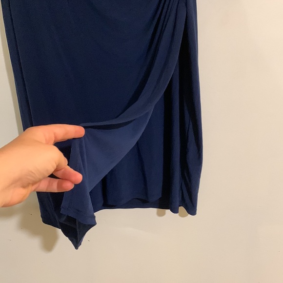 NWOT CHAPS BLUE DRESS SIZE L - Picture 4 of 8